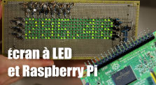 Je fabrique un écran à LED avec une Raspberry Pi | À vous la science #11 by Gui'M la science